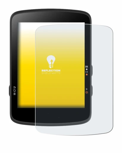 Imagen del dispositivo Bryton Rider 17 con una amplia variedad de protectores de pantalla.
