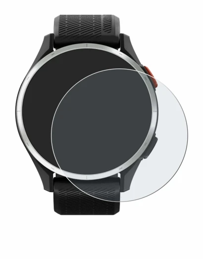Imagen del dispositivo Garmin Approach S44 con una amplia variedad de protectores de pantalla.