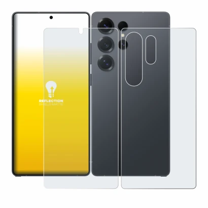 Imagen del dispositivo Samsung Galaxy S25 Ultra Enterprise Edition (Frontal+Trasero) con una amplia variedad de protectores de