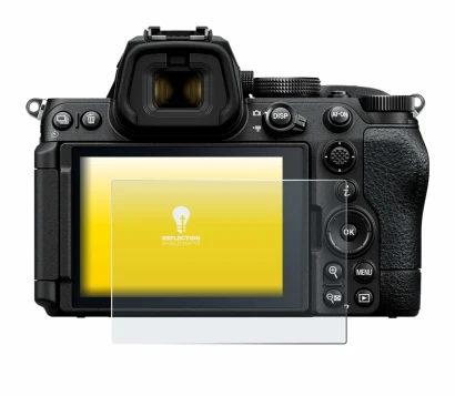 Imagen del dispositivo Nikon Z5 II con una amplia variedad de protectores de pantalla.