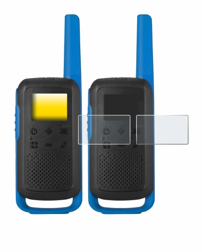 Imagen del dispositivo Motorola TALKABOUT T62 con una amplia variedad de protectores de pantalla.