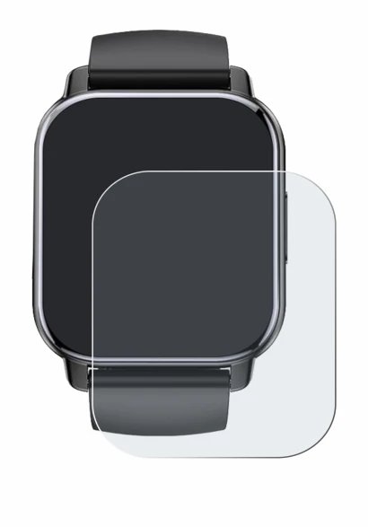 Imagen del dispositivo Poounur T80 1.95" con una amplia variedad de protectores de pantalla.