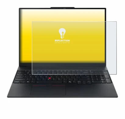 Imagen del dispositivo Lenovo ThinkPad E16 Gen 3 con una amplia variedad de protectores de pantalla.