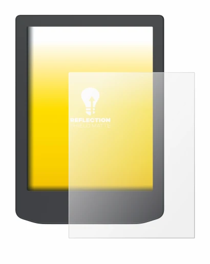 Imagen del dispositivo PocketBook Verse Lite con una amplia variedad de protectores de pantalla.