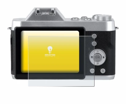 Imagen del dispositivo Rollei Powerflex 10x Retro con una amplia variedad de protectores de pantalla.