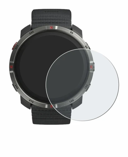 Imagen del dispositivo Polar Grit X2 con una amplia variedad de protectores de pantalla.