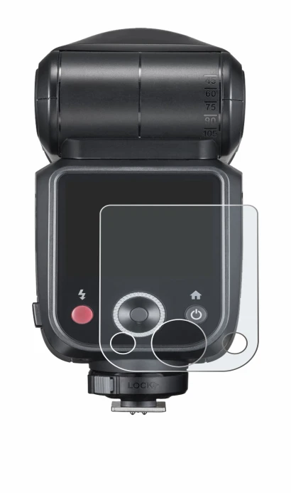 Imagen del dispositivo Godox V100 con una amplia variedad de protectores de pantalla.