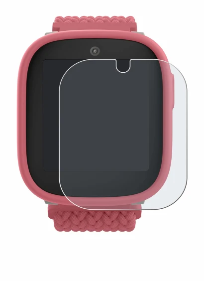 Imagen del dispositivo Xplora X6 Play 2025 (2da generación) con una amplia variedad de protectores de pantalla.