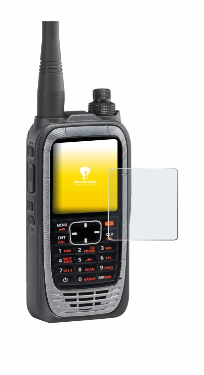 Imagen del dispositivo Icom IC-A25NE /IC-A25CE con una amplia variedad de protectores de pantalla.