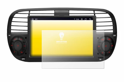 Imagen del dispositivo Xtrons IA7250FLBS con una amplia variedad de protectores de pantalla.
