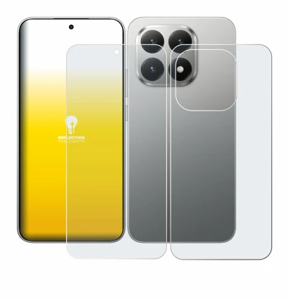 Imagen del dispositivo Xiaomi 15T (Frontal+Trasero) con una amplia variedad de protectores de pantalla.