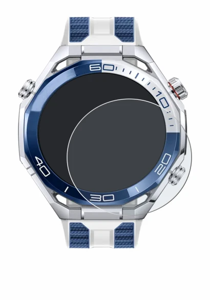 Imagen del dispositivo Huawei Watch Ultimate 2 Blue con una amplia variedad de protectores de pantalla.