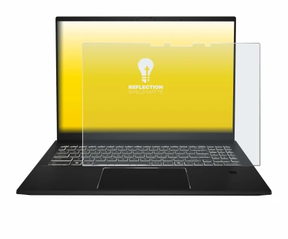 Imagen del dispositivo MSI Summit A16 AI+ con una amplia variedad de protectores de pantalla.