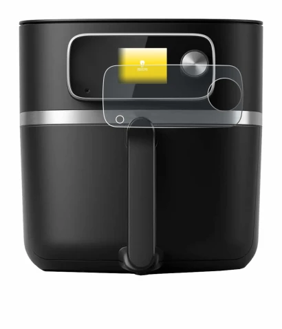 Imagen del dispositivo Philips Airfryer HD9880/90 con una amplia variedad de protectores de pantalla.
