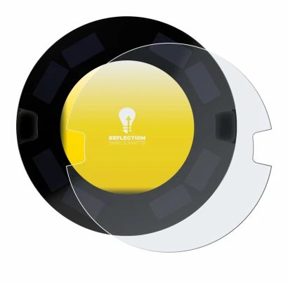 Imagen del dispositivo OOONO P-DISC NO3 con una amplia variedad de protectores de pantalla.