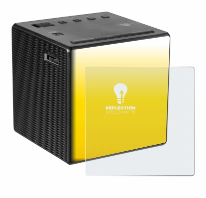 Imagen del dispositivo Sony ICF-C1 con una amplia variedad de protectores de pantalla.