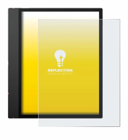 Imagen del dispositivo Boox Note Air 5 C con una amplia variedad de protectores de pantalla.