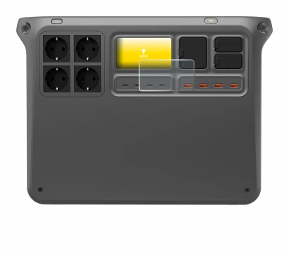 Imagen del dispositivo DJI Power 2000 con una amplia variedad de protectores de pantalla.