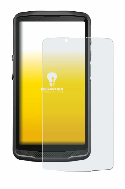 Imagen del dispositivo Crosscall Core M6 con una amplia variedad de protectores de pantalla.