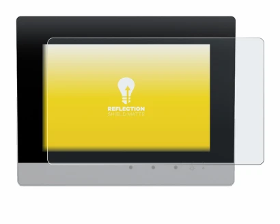 Imagen del dispositivo WAGO Control Panel Touch Panel 600 con una amplia variedad de protectores de pantalla.