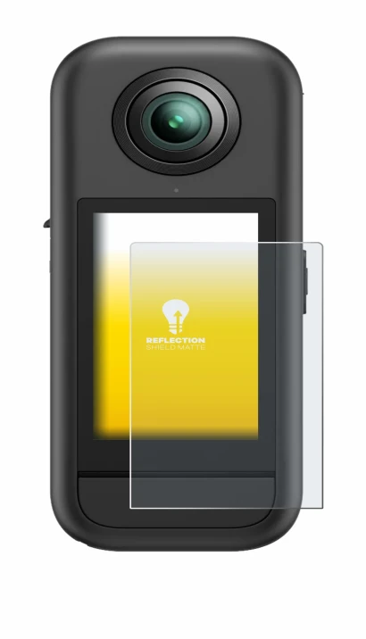 Imagen del dispositivo Akaso 360 con una amplia variedad de protectores de pantalla.