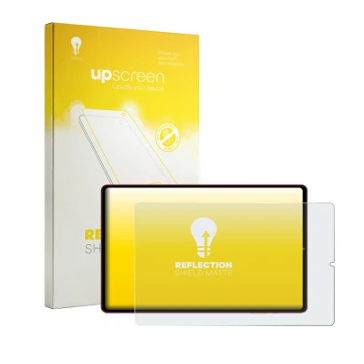 Parte frontal de un envase de producto con el logotipo de la marca upscreen. Al lado se muestra el dispositivo Skyegg K13 con
