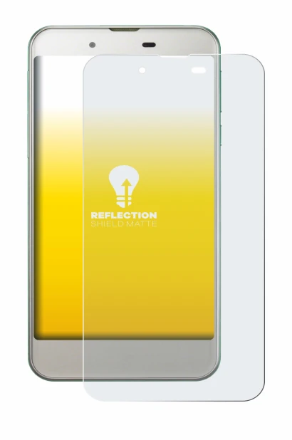Imagen del dispositivo Sharp Aquos SHV37 con una amplia variedad de protectores de pantalla.