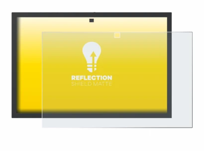 Imagen del dispositivo Amazon Echo Show 21 con una amplia variedad de protectores de pantalla.