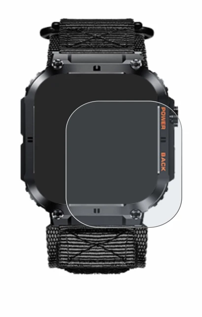 Imagen del dispositivo Megalith K57PRO con una amplia variedad de protectores de pantalla.