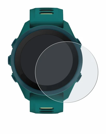 Imagen del dispositivo Garmin Forerunner 170 Music con una amplia variedad de protectores de pantalla.