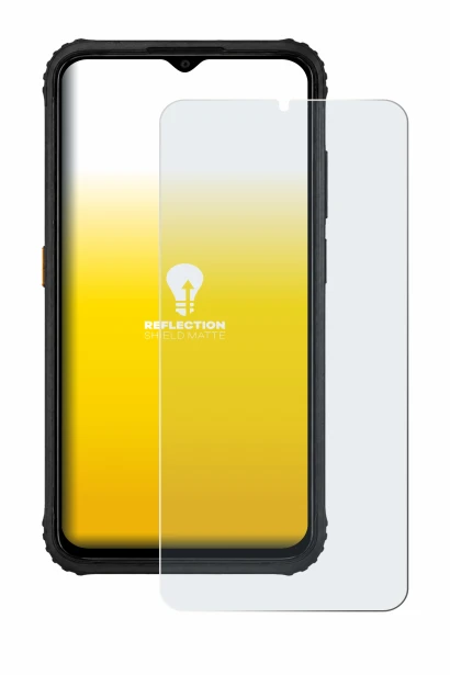 Imagen del dispositivo AGM H6 con una amplia variedad de protectores de pantalla.