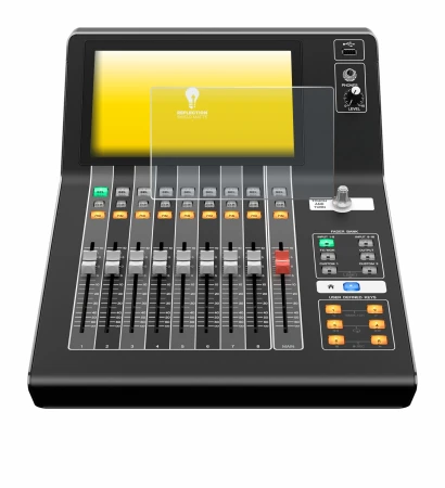 Imagen del dispositivo Yamaha DM3 con una amplia variedad de protectores de pantalla.