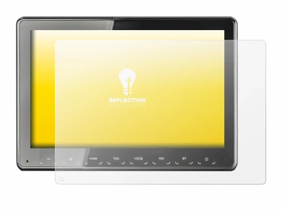 Imagen del dispositivo Zenec Z-N975 con una amplia variedad de protectores de pantalla.