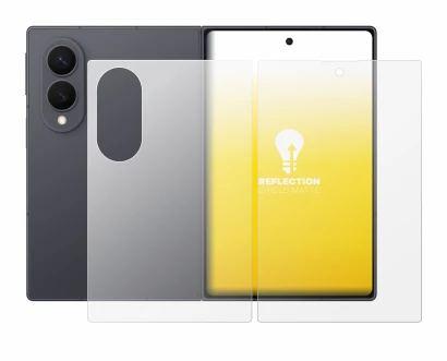 Imagen del dispositivo Samsung Galaxy Z Fold 8 (Frontal+Trasero) con una amplia variedad de protectores de pantalla.