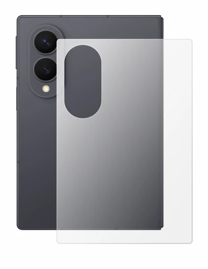 Imagen del dispositivo Samsung Galaxy Z Fold 8 (Trasero) con una amplia variedad de protectores de pantalla.