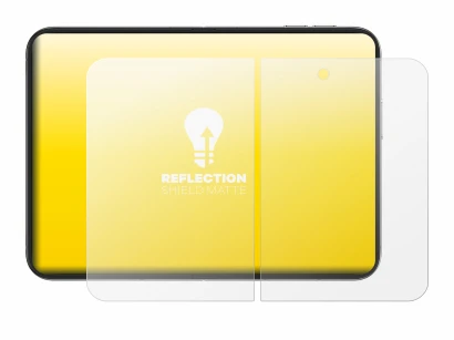 Imagen del dispositivo Apple iPhone Duo (Pantalla interior) con una amplia variedad de protectores de pantalla.