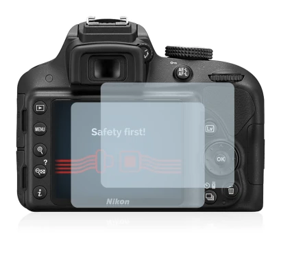 Imagen del dispositivo Nikon D3300 con una amplia variedad de protectores de pantalla.