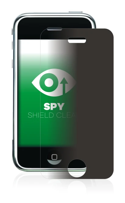 Imagen del dispositivo Apple iPhone 2G con una amplia variedad de protectores de pantalla.
