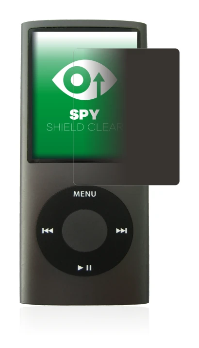 Imagen del dispositivo Apple iPod nano (4a Gen.) con una amplia variedad de protectores de pantalla.