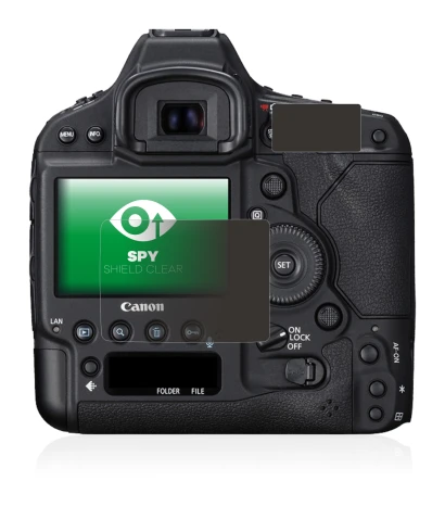 Imagen del dispositivo Canon EOS 1Ds Mark II con una amplia variedad de protectores de pantalla.