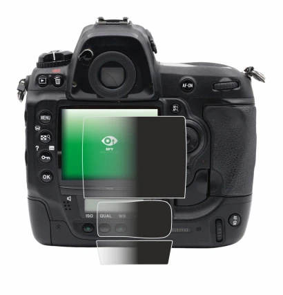 Imagen del dispositivo Nikon D3x con una amplia variedad de protectores de pantalla.