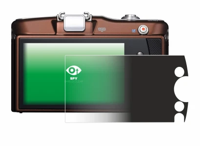 Imagen del dispositivo Olympus PEN E-PM1 con una amplia variedad de protectores de pantalla.