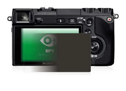 Imagen del dispositivo Sony Alpha NEX-7 con una amplia variedad de protectores de pantalla.