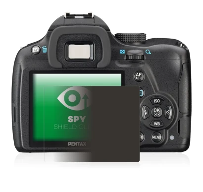 Imagen del dispositivo Pentax K-50 con una amplia variedad de protectores de pantalla.