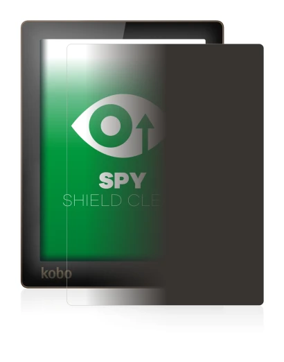 Imagen del dispositivo Kobo Aura con una amplia variedad de protectores de pantalla.