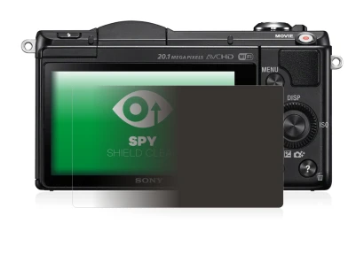 Imagen del dispositivo Sony Alpha 5000 (DSLR-A5000) con una amplia variedad de protectores de pantalla.