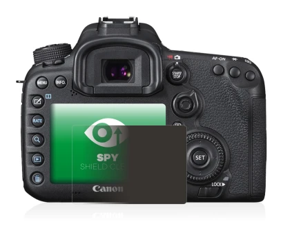 Imagen del dispositivo Canon EOS 7D Mark II con una amplia variedad de protectores de pantalla.