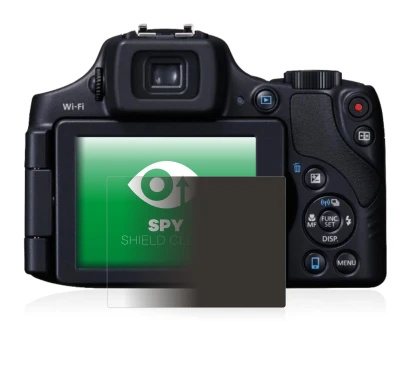 Imagen del dispositivo Canon PowerShot SX60 HS con una amplia variedad de protectores de pantalla.