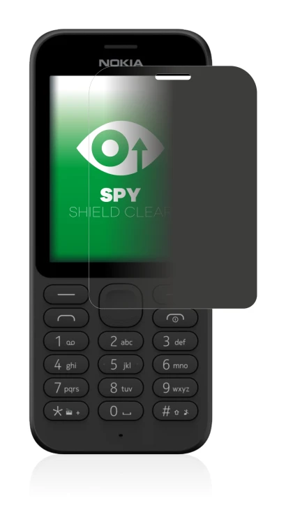 Imagen del dispositivo Microsoft Nokia 215 con una amplia variedad de protectores de pantalla.