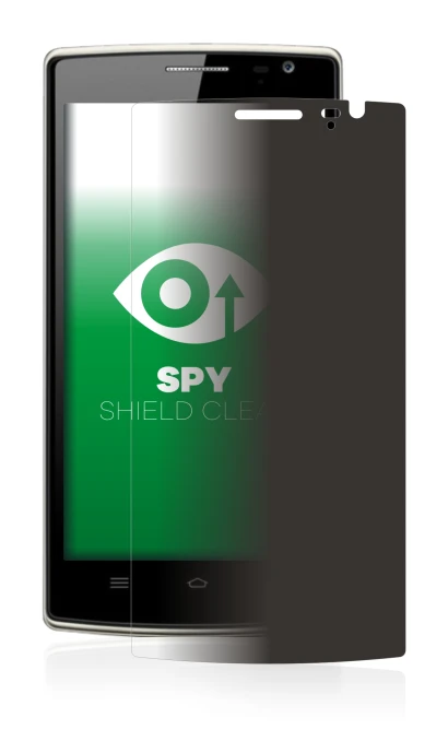 Imagen del dispositivo THL 5000T con una amplia variedad de protectores de pantalla.